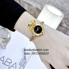 Đồng Hồ Nữ Versace Medusa Secret Gold Mặt Đen 25mm