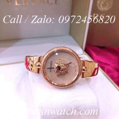 Đồng Hồ Nữ Versace Palazzo Empire Dây Đeo Kiểu Dáng Kiềng Vàng Hồng - 39mm