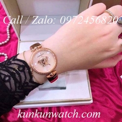 Đồng Hồ Nữ Versace Palazzo Empire Dây Đeo Kiểu Dáng Kiềng Vàng Hồng - 39mm