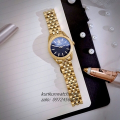 Đồng Hồ Nữ Versace V-Code Vỏ Gold Mặt Đen 36mm