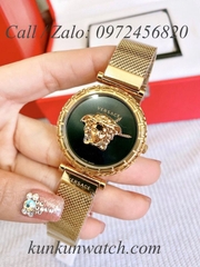 Đồng Hồ Nữ Versace Palazzo Empire Greca - Vàng Mặt Đen - 37mm