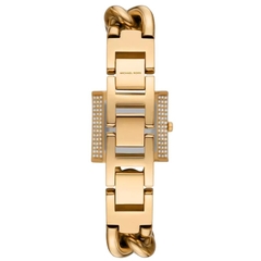 Đồng Hồ Nữ Michael Kors Chain Lock Đính Đá MK4711 Gold 25mm