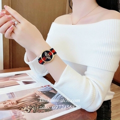 Đồng Hồ Nữ Unisex Gucci G-Timeless Le Marche Des Merveilles YA1264061 Hoạ Tiết Ong 38mm