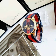 Đồng Hồ Nữ Unisex Gucci G-Timeless Le Marche Des Merveilles YA1264061 Hoạ Tiết Ong 38mm