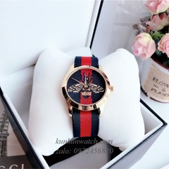 Đồng Hồ Nữ Unisex Gucci G-Timeless Le Marche Des Merveilles YA1264061 Hoạ Tiết Ong 38mm