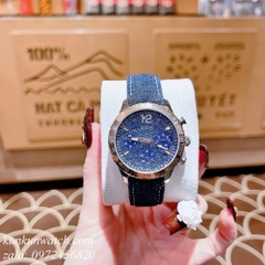 Đồng Hồ Nữ Guess W1057L1 Ba Mặt Số Phụ - Dây Vải - 38mm