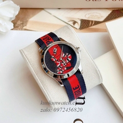 Đồng Hồ Nữ Unisex Gucci G-Timeless YA126493 Hoạ Tiết Rắn 38mm