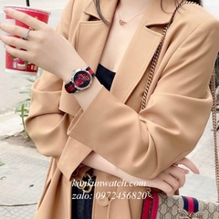 Đồng Hồ Nữ Unisex Gucci G-Timeless YA126493 Hoạ Tiết Rắn 38mm