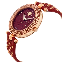 Đồng Hồ Nữ Versace Vanitas - Dây Da Đỏ - 40mm