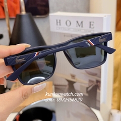 Kính Mát Nam Lacoste LC69072 Gọng Nhựa Xanh Đen, Fom Vuông Thời Trang Cao Cấp - Tròng Chống Tia UV