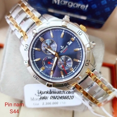Đồng Hồ Nam Margaret MT2010 Kính Sapphire Authentic 44mm