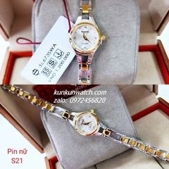 Đồng Hồ Lắc Tay Nữ Sunrise SL673SWA Authentic 21mm