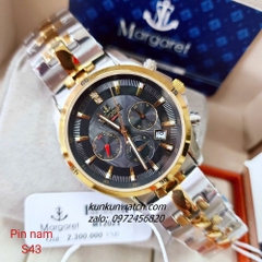 Đồng Hồ Nam Margaret MT2021 Kính Sapphire Authentic 43mm