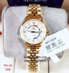 Đồng Hồ Nữ Margaret MT1508 Kính Sapphire Authentic 28mm