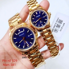 Đồng Hồ Cặp Đôi Nam Nữ Margaret MT1510 Kính Sapphire Authentic 29mm - 41mm