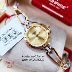 Đồng Hồ Lắc Tay Nữ Sunrise 8068AA Authentic 28mm