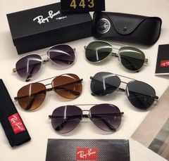 Kính mát Nam Nữ Rayban 443 cao cấp - RB443