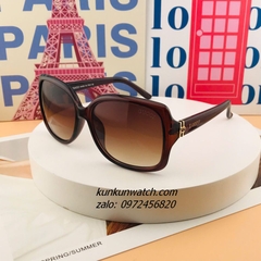 Kính Mát Nữ Gucci GC8431 Fom Bầu Gọng Nhựa Màu Nâu Mắt Trà Chống Tia UV