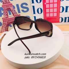 Kính Mát Nữ Gucci GC8431 Fom Bầu Gọng Nhựa Màu Nâu Mắt Trà Chống Tia UV