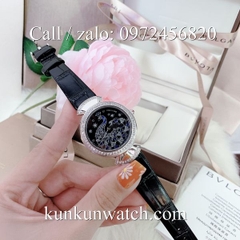 Đồng Hồ Nữ Bvlgari Bulgari BGRND021 - Dây Da Đen  - 33mm