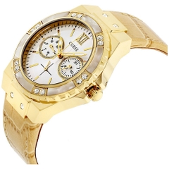 Đồng Hồ Nữ Guess W0775L2 - Đính Pha Lê Phá Cách  - Dây Da - 38mm