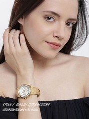 Đồng Hồ Nữ Guess W0775L2 - Đính Pha Lê Phá Cách  - Dây Da - 38mm