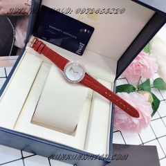 Đồng Hồ Nữ Piaget PGND032 - Dây Da Đỏ Vỏ Vàng - 32mm