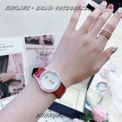 Đồng Hồ Nữ Piaget PGND032 - Dây Da Đỏ Vỏ Vàng - 32mm