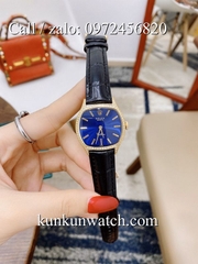 Đồng Hồ Nữ Rolex RLND023 - Dây Đen Mặt Xanh - 33mm