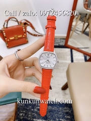 Đồng Hồ Nữ Rolex RLND024 - Dây Da Cam - 33mm
