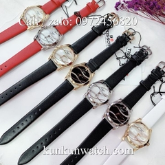 Đồng Hồ Nữ Tissot TSNDTC041 - Dây Da Đen Mặt Đen Vỏ Bạc  - 32mm