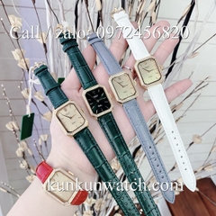 Đồng Hồ Nữ Rolex RLND034 - Dây Da Xám - 18 x 26mm