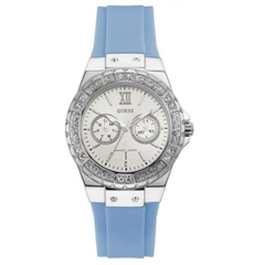 Đồng Hồ Nữ Guess W1053L5 - Kiểu Dáng Hublot - Dây Cao Su - 39mm