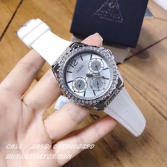 Đồng Hồ Nữ Guess W0846L8 - Kiểu Dáng Hublot  - Dây Cao Su - 39mm