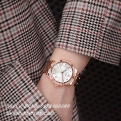 Đồng Hồ Nữ Guess GW0033L3 - Viền Mặt Số Pha Lê Cách Điệu - Dây Kim Loại - 36mm