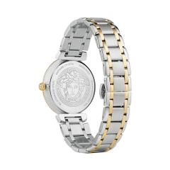 Đồng Hồ Nữ Versace Daphnis Mặt Số Khảm Trai - Demi Mặt Trắng - 36mm