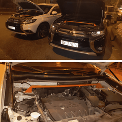thanh can bang front strut bar outlander dongatech.net