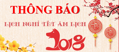 Thông báo nghỉ tết âm lịch 2018