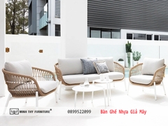 Bí quyết chọn bàn ghế nhựa giả mây đẹp, bền cho mọi không gian