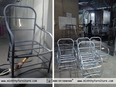 Sơn Tĩnh Điện Tại Xưởng Nội Thất Minh Thy – Quy Trình Khép Kín, Sản Phẩm Hoàn Thiện Đồng Bộ