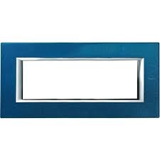 Axolute Bticino - Legrand -MẶT CHE 6M BLUE MEISSEN – HA4806BM
