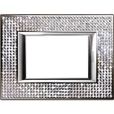 Axolute Bticino - Legrand -MẶT CHE 3M SWAROVSKI CRYSTAL – HA4803SWC