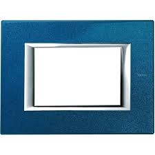 Axolute Bticino - Legrand -MẶT CHE 3M – SƠN PHỦ (BLUE MEISSEN) – HA4803BM