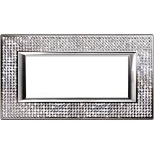 Axolute Bticino - Legrand -MẶT CHE 6M SWAROVSKI CRYSTAL – HA4806SWC