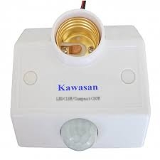 Bật tắt đèn cảm ứng có đui đèn Kawa SS68B (cố định)