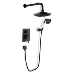 Sen Tắm Âm Tường Màu Đồng Đen EVEREST EV-VĐ07