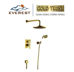 Bộ sen tắm âm tường bằng đồng EVEREST EV-1109