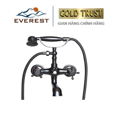 Bộ sen tắm bằng đồng đen EVEREST EV-VĐ15