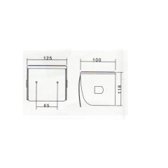 Trục giấy vệ sinh inox SUS 304 ATMOR model: TD-8305D-2