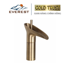 Vòi lavabo nóng lạnh bằng đồng EV-2005